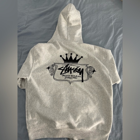 Stüssy Built To Last Zip Hoodie Large, new WOT - Picture 2 of 4